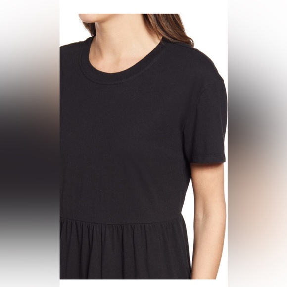 EUC Treasure & Bond Tiered Tshirt Dress from Nordstrom. Color is tomato red. - Picture 7 of 7